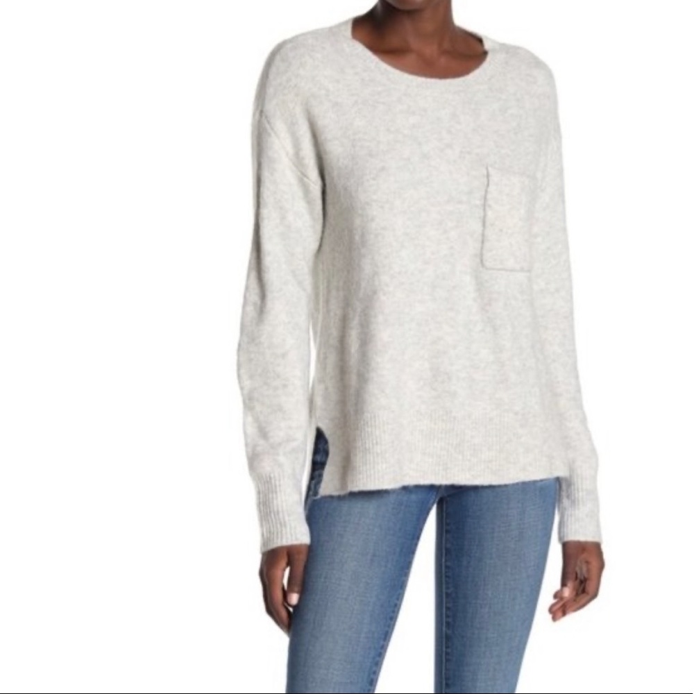 SANCTUARY “FUZZY KNIT POCKET” SWEATER IN 3 COLORS - Picture 2 of 6